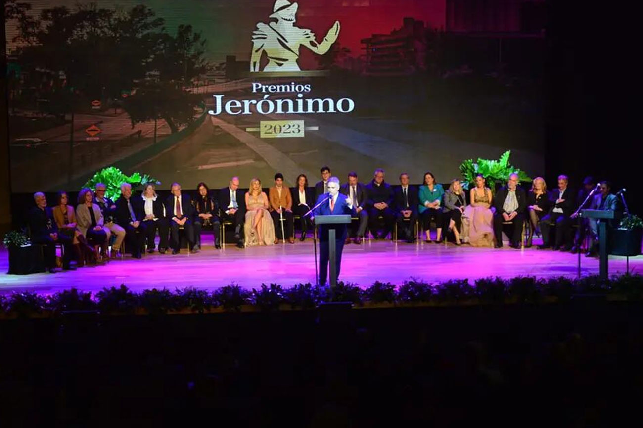 José Porta fue reconocido por los Premios Jerónimo de la Gente