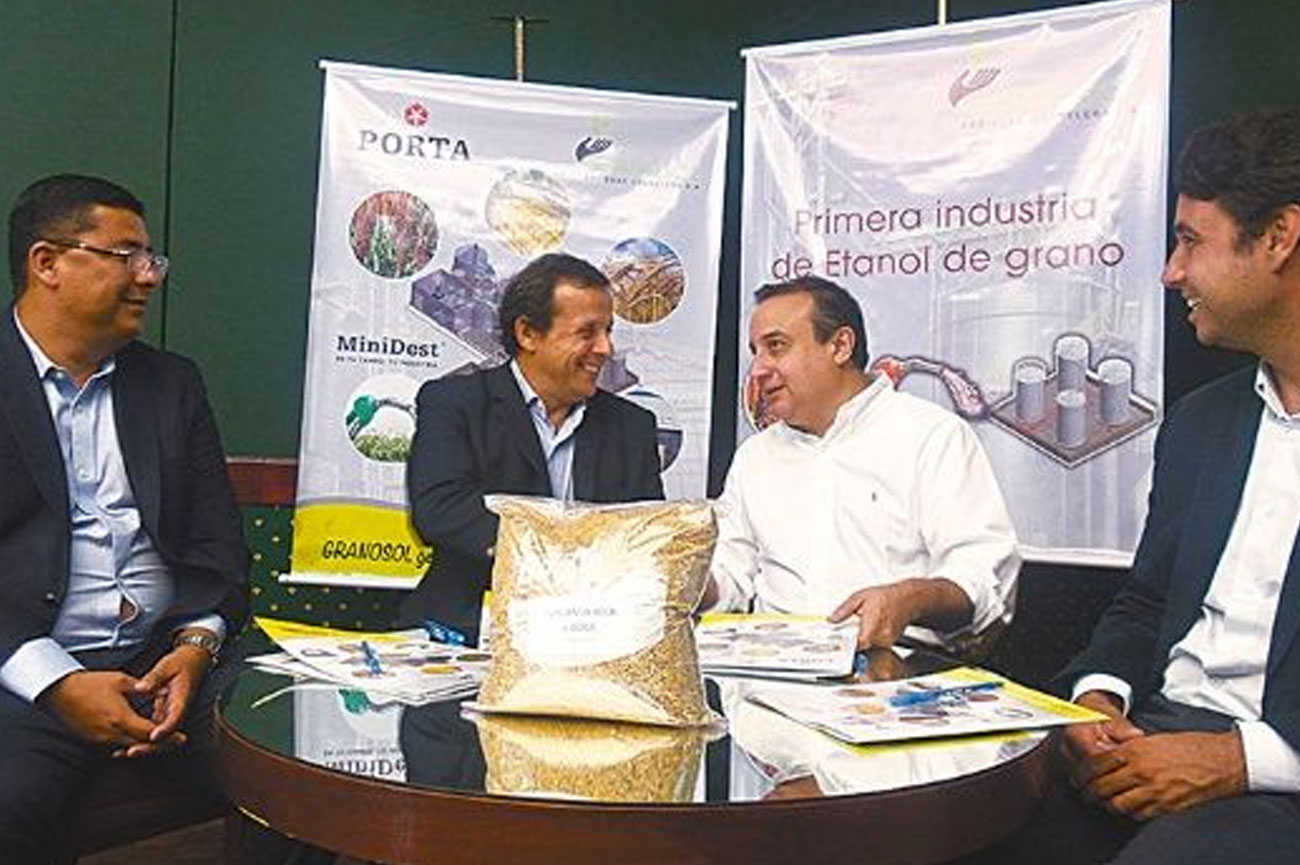 Porta Hnos. S.A. montará planta de etanol de sociedad Granosol